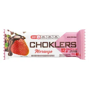 Barra de Proteína Mix Nutri Choklers Morango e Nibs de Cacau 40g