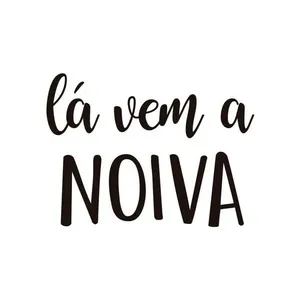 Adesivo Para Balão Lá Vem A Noiva