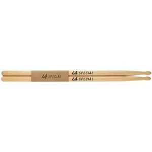 Baqueta para Bateria La Special La5aw Hickory para Rock, Pop, Country e Prática em Pad com Modelo Econômico de Alta Baqueta para Bateria La Special La5aw em Madeira Hickory com Modelo Econômico de Alta Durabilidade