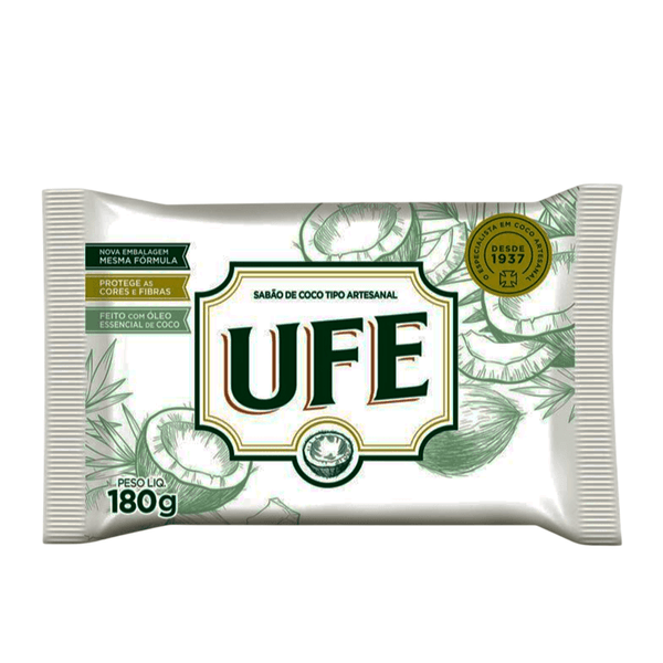 Sabão em Barra de Coco UFE – 180g
