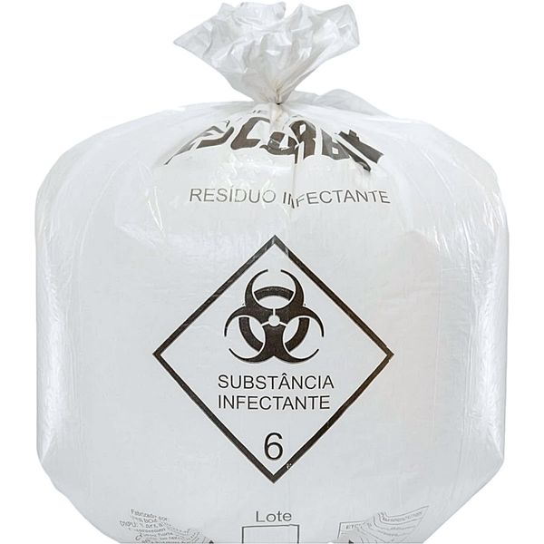 Saco para Lixo Infectante Descarbox 15 litros - unidade
