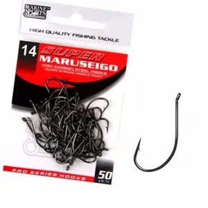 Anzol Marine Sports Super Maruseigo Black Tamanho N20