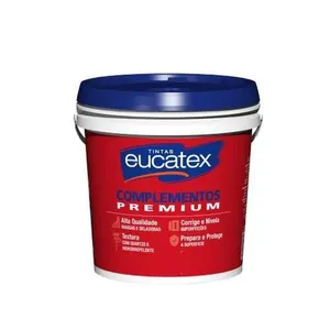 Selador Acrílico Galão 3,6L para Preparação de Superfícies Internas e Externas Acabamento Fosco Eucatex Selador Acrílico Galão 3,6L para Gesso Massa Corrida e Reboco Acabamento Fosco Eucatex