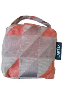 Peso de Porta Lartex Cubo Jacquard Laranja 1,5kg