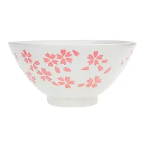 Tigela Japonesa Watts De Ceramica Flor Cerejeira (MP)