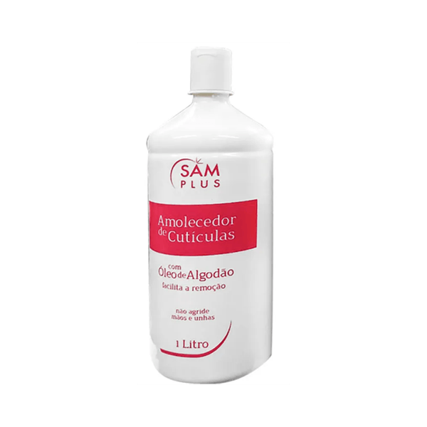Amolecedor de Cutículas Samplus Óleo de Algodão 1000ml