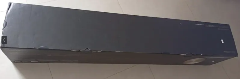 Caixa Aberta - Soundbar Bowers &amp; Wilkins Formation Bar