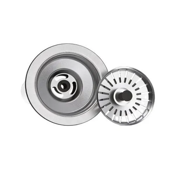 Válvula de Pia Inox 4 1-2 para Controle do Escoamento da Água com Puxador Preto Pádova Válvula de Pia Inox 4 1-2 com Puxador Preto para Escoamento de Água Pádova