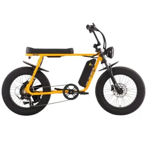 Bicicleta Elétrica Streetgo Aro 20 S12 750Wh Bike Amarela (MP)