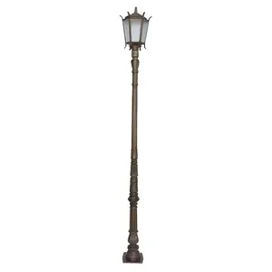 Poste Colonial Las Vegas para Jardim de Alumínio Fundido 2,50m Resistente à Maresia Luminárias N. Sra. da Guia Poste Colonial Las Vegas para Jardim Alumínio Fundido 2,50m Luminárias N. Sra. da Guia