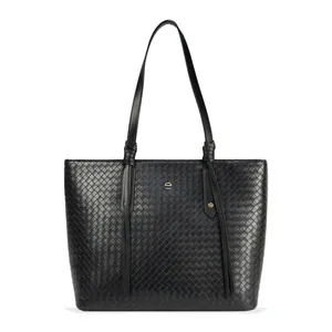 Bolsa Tote Feminina Casual Elegante Le Postiche Preto