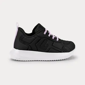 Tênis Infantil Bibi Flash Preto com Lilás 25
