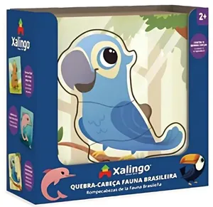 Quebra-Cabeça Fauna Brasileira Modelos Diversos