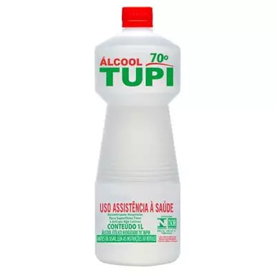 Álcool 70% Tupi 1 litro