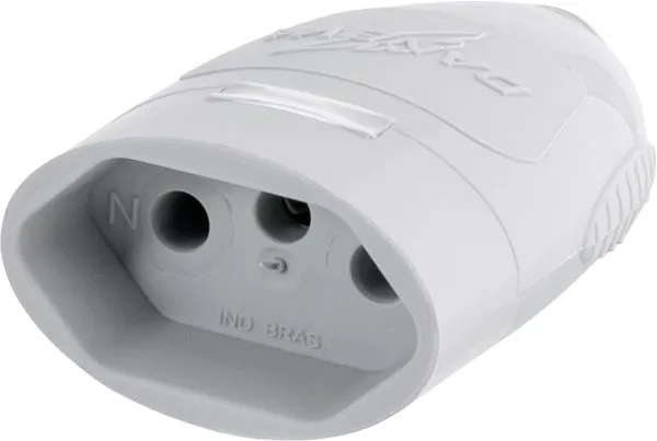 Plugue Fêmea 2P+T Redondo Cinza 20A/250V - Daneva