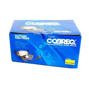 Pastilha De Freio Palio Weekend Dianteira Cobreq N539 Com Alarme Sistema Teves Jogo
