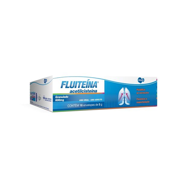 Fluiteina 600mg Com 16 Sachês