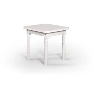 Mesa Infantil Quadrada Kids Branca