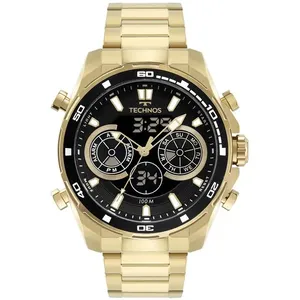 Relogio Technos Masculino Digitech Dourado - BJ3530AA/1P BJ3530AA/1P