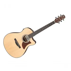 Violão Eletroacústico AAM50CE-OPN Grand Dreadnought Tampo Sólido Open Pore Natural Ibanez Violão Eletroacústico AAM50CE-OPN Tampo Sólido Natural Ibanez