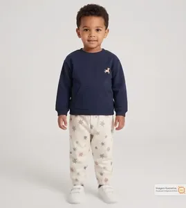 Conjunto Moletom Cavalinho Marinho - M