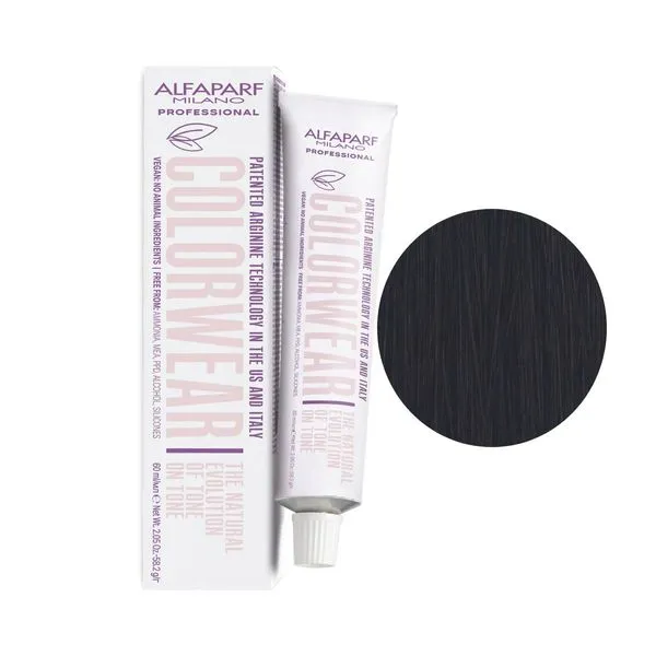 Tonalizante Alfaparf Color Wear Vegan 1.11 Preto Azulado 60ml