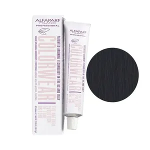 Tonalizante Alfaparf Color Wear Vegan 1.11 Preto Azulado 60ml