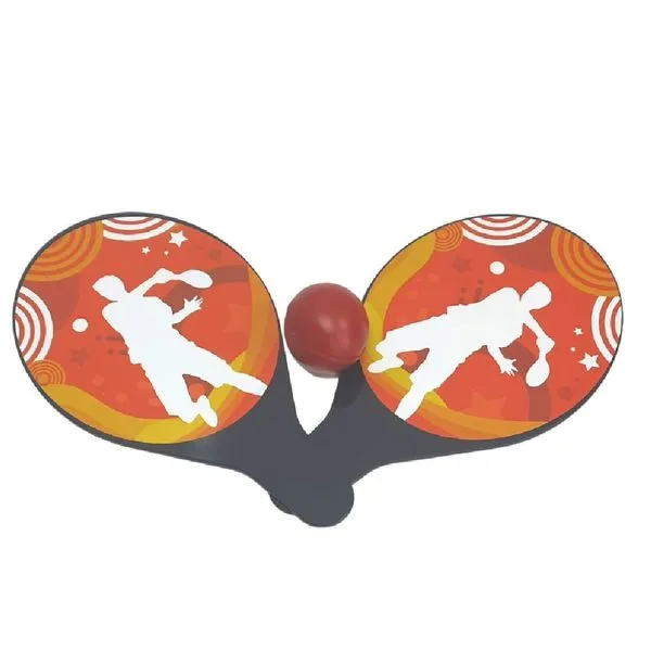 Jogo de Beach Tennis Infantil 6042 para Lazer ao Ar Livre Neon Mini Toys Jogo de Beach Tennis Infantil 6042 Neon para Crianças Mini Toys