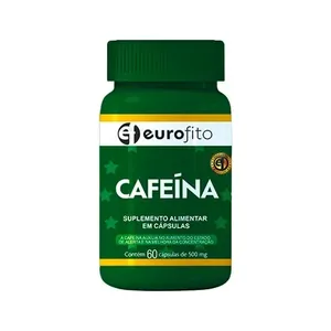 Cafeína 500mg Eurofito 90 Cápsulas