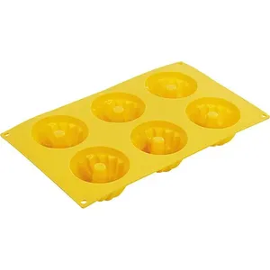 Forma de Cupcakes Cazza Bakery Silicone com 6 Cavidades Sortida