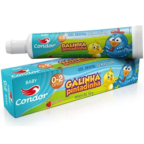 Creme Dental Baby Condo Galinha Pintadinha 50g