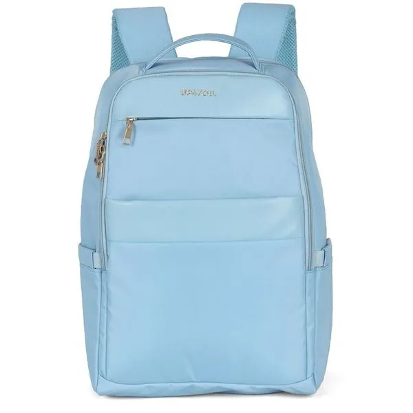 Mochila para Notebook 17 Up4you Executiva Social Casual Nylon Impermeavel Azul Feminina Mochila Notebook 17 Up4you Executiva Nylon Impermeavel Azul Feminina