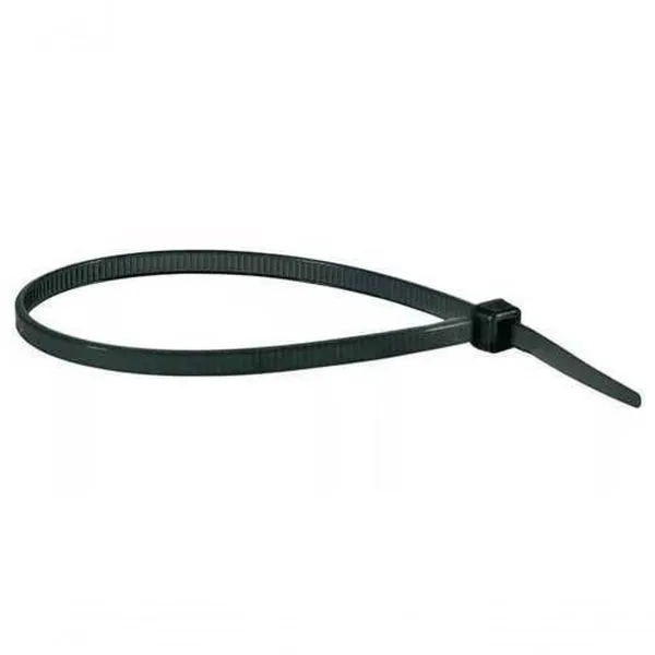 Abracadeira Nylon 3.6 X 140mm - 100 Pecas - Preta - Nove54
