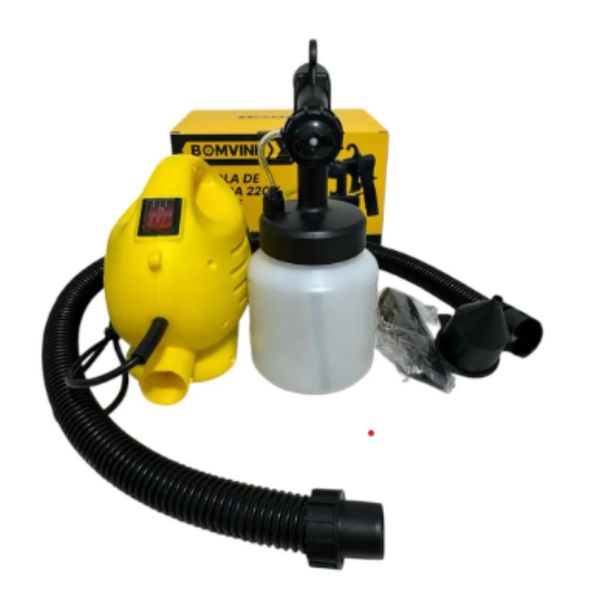 Pistola de Pintura Elétrica 650W 800ml Bomvink Pistola de Pintura Elétrica 650W 800Ml 220V BOM-9570 Bomvink