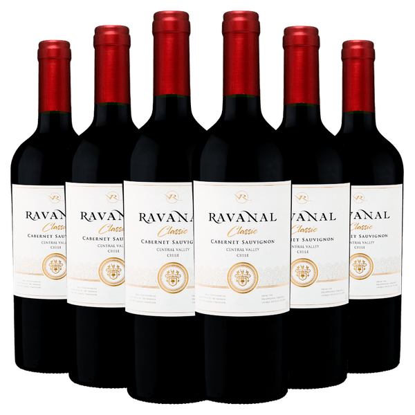 Kit Vinho Ravanal Cabernet Sauvignon Com 6 Garrafas