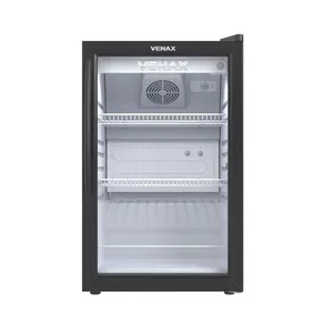 Expositora de Bebidas Venax 82L vv100 Preto 220v
