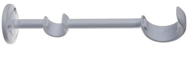 Suporte Para Varão de Cortina Couselo Leão 28mmx19mm Branco