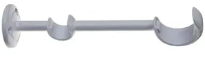 Suporte Para Varão de Cortina Couselo Leão 28mmx19mm Branco