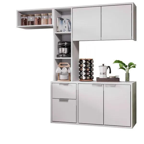 Cozinha Compacta Poema - Ssx Multicoisas Branco
