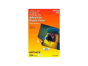 Auto Adesivo Dupla Face Photo Fix - Caixa com 20 Blisters de 504 unidades (cada)