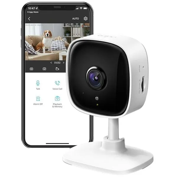 Câmera De Segurança Interna TP-Link C100 Branco A-BI