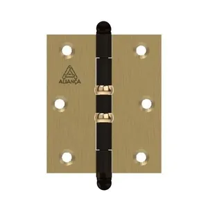 Dobradiça Pino Bola E Anel Aliança 3"x2.1/2" 81500A Bronze Latonado (MP)