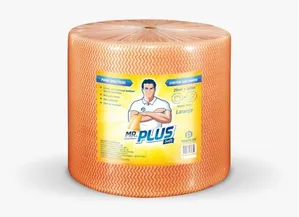 Rolo de Pano Multiuso Laranja 28x300m com 600 un Mr Plus