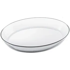 Travessa Assadeira Nadir Marinex Celebrity Oval 3,2L Transparente GD16662939N