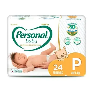 Fralda Descartável Personal Baby Premium Jumbo P Com 24 Unidades