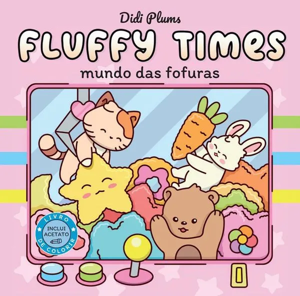 Mundo Das Fofuras - Livro De Colorir Fluffy Times 1