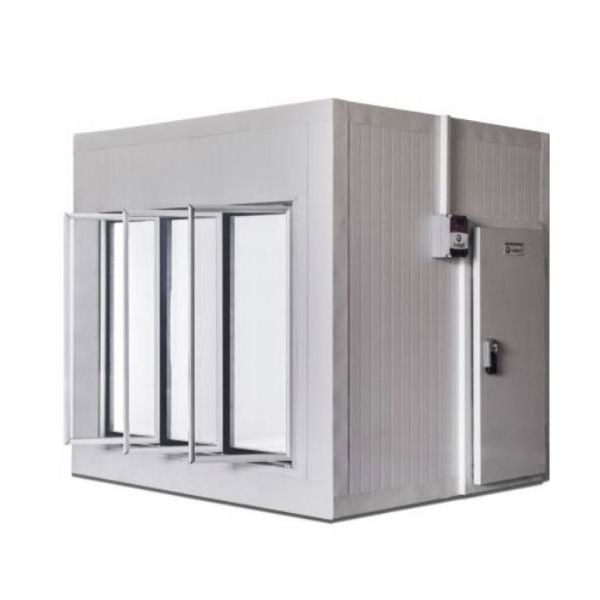 WALK IN COOLER GALLANT RESFRIADOS 3 PT VIDRO SEM PISO PAINEL
