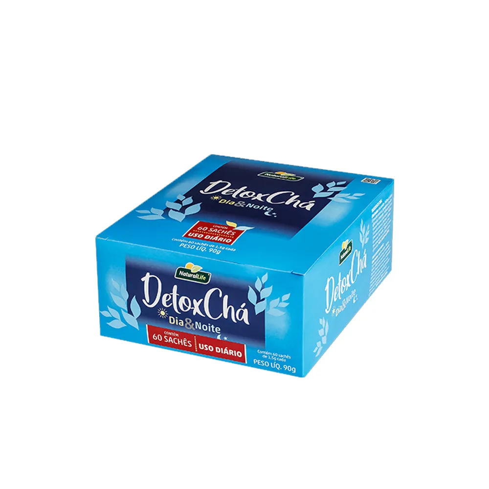 Chá Detox Dia&amp;Noite Natural Life contendo 60 sachês