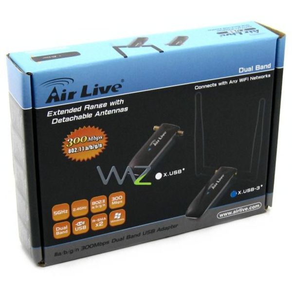 Adaptador USB Wireless - OvisLink AirLive - X.USB-3