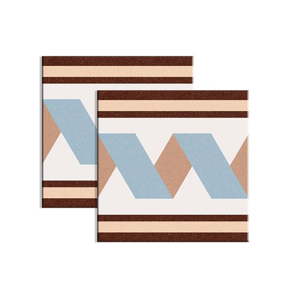 Cerâmica hidráulica 20x20cm linha 1900 Florentina 2 Celeste Colormix